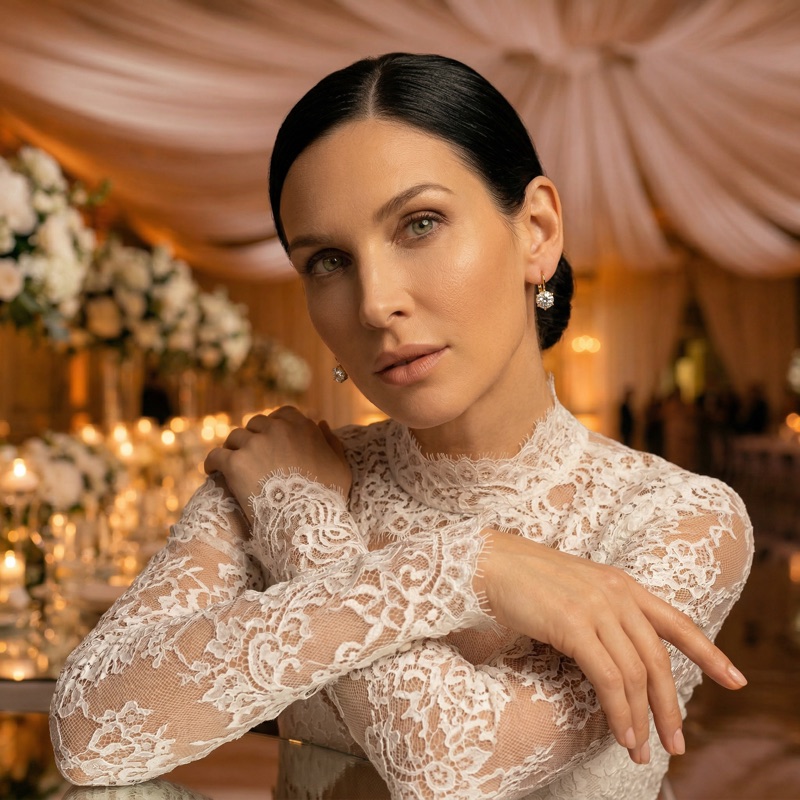 Modelka se šperkem 3